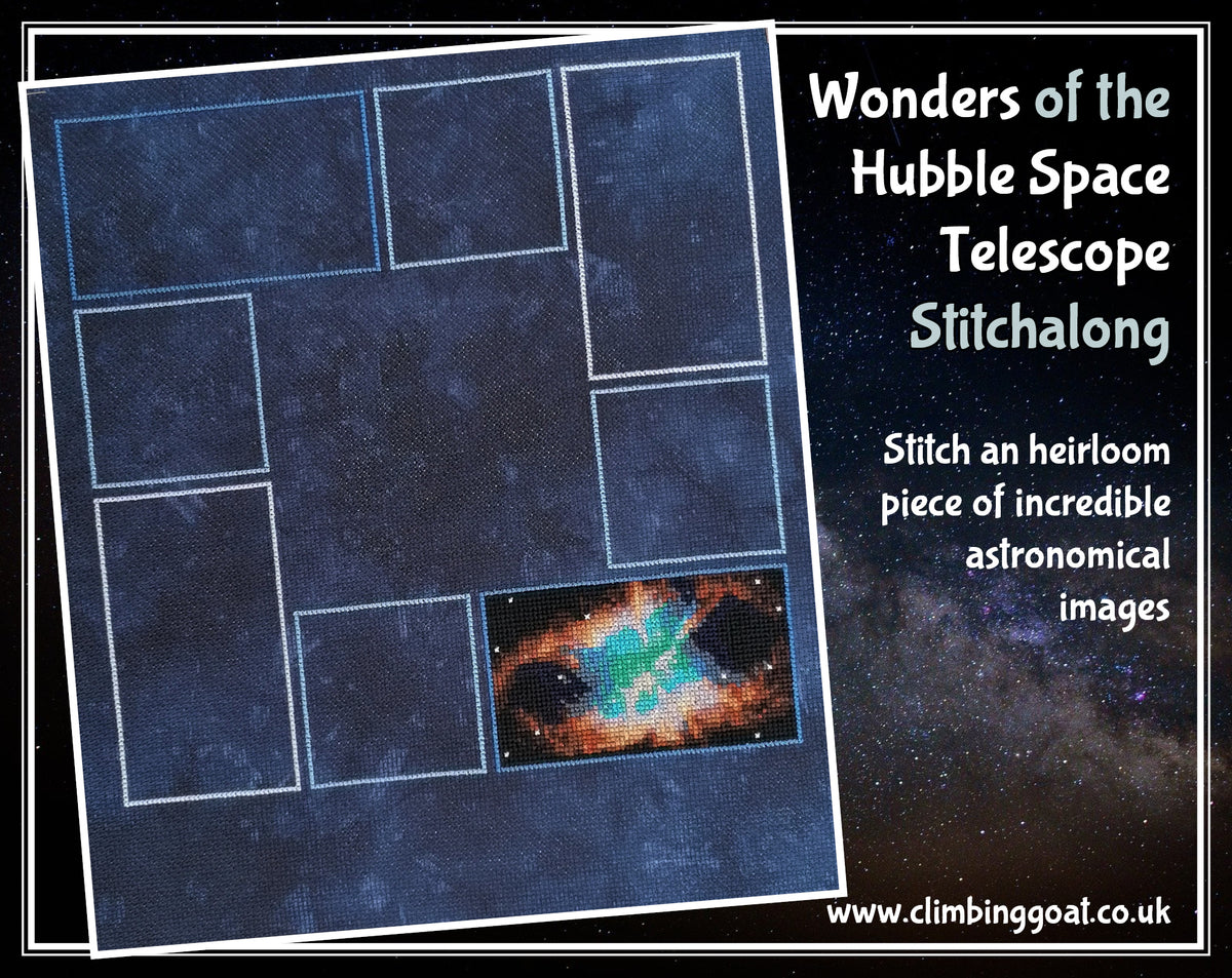 Launch of Wonders of the Hubble Space Telescope Stitchalong Climbing