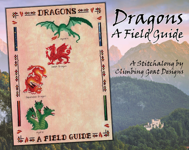 Dragons: A Field Guide stitchalong