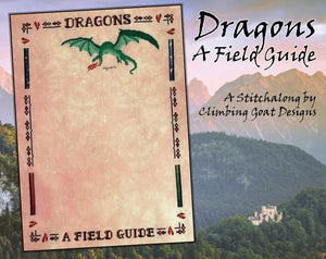 Dragons: A Field Guide Stitchalong begins!