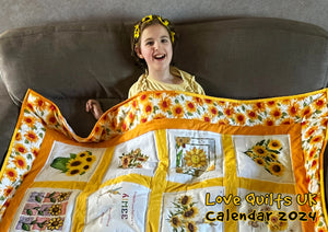 Love Quilts UK Calendar 2024 now for sale