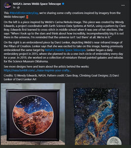 NASA shares Carina Nebula piece