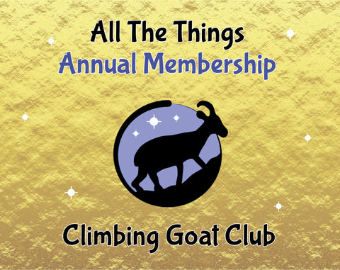 All The Things Annual Membership - Climbing Goat Club