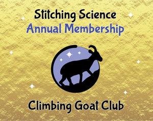 Stitching Science Annual Membership - Climbing Goat Club