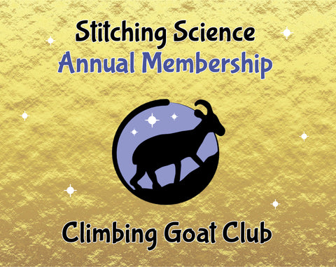 Stitching Science Annual Membership - Climbing Goat Club