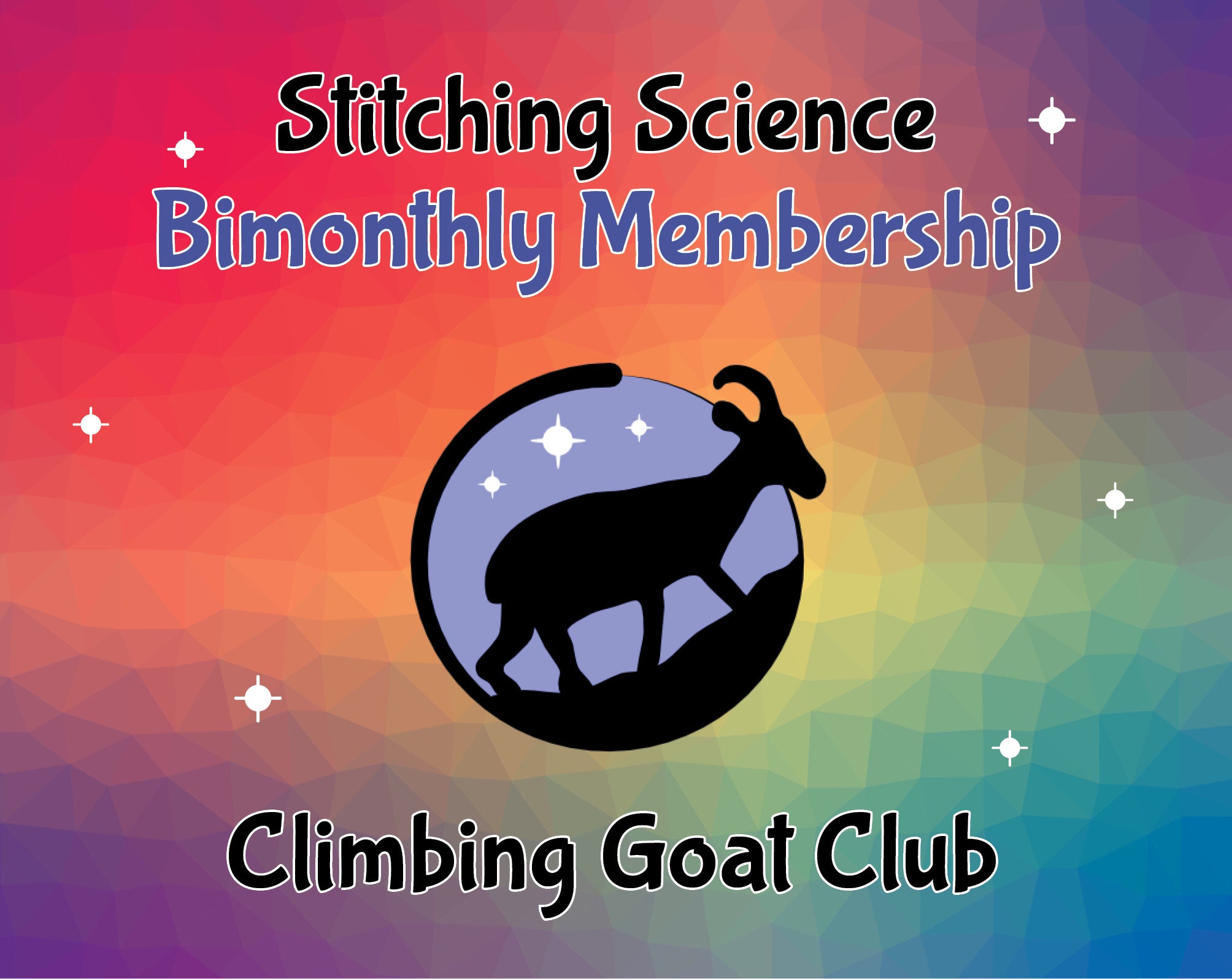 Stitching Science Bimonthly Subscription - Climbing Goat Club