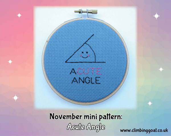 Stitching Science: Climbing Goat Club - bimonthly subscription