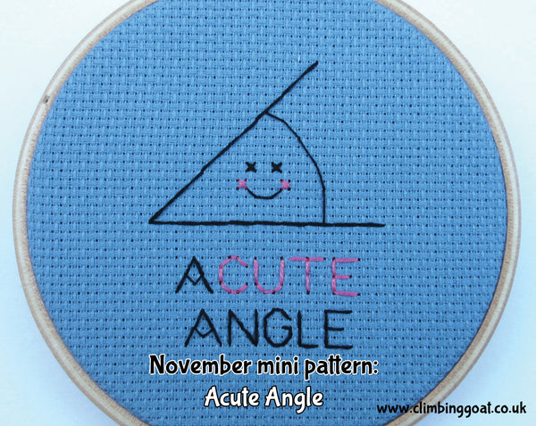 Stitching Science: Climbing Goat Club - bimonthly subscription