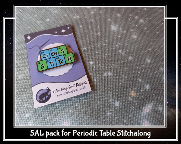 Periodic Table Stitchalong Pack