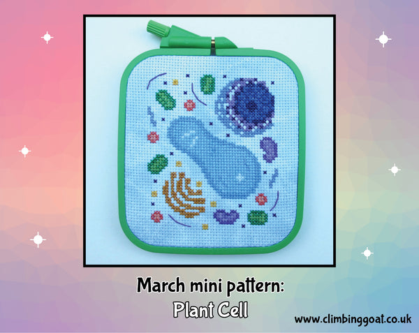 Stitching Science: Climbing Goat Club - bimonthly subscription