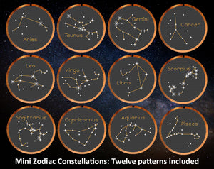 Mini Zodiac Constellations: Twelve patterns included