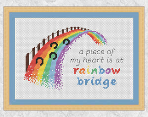 Horse Memorial cross stitch pattern